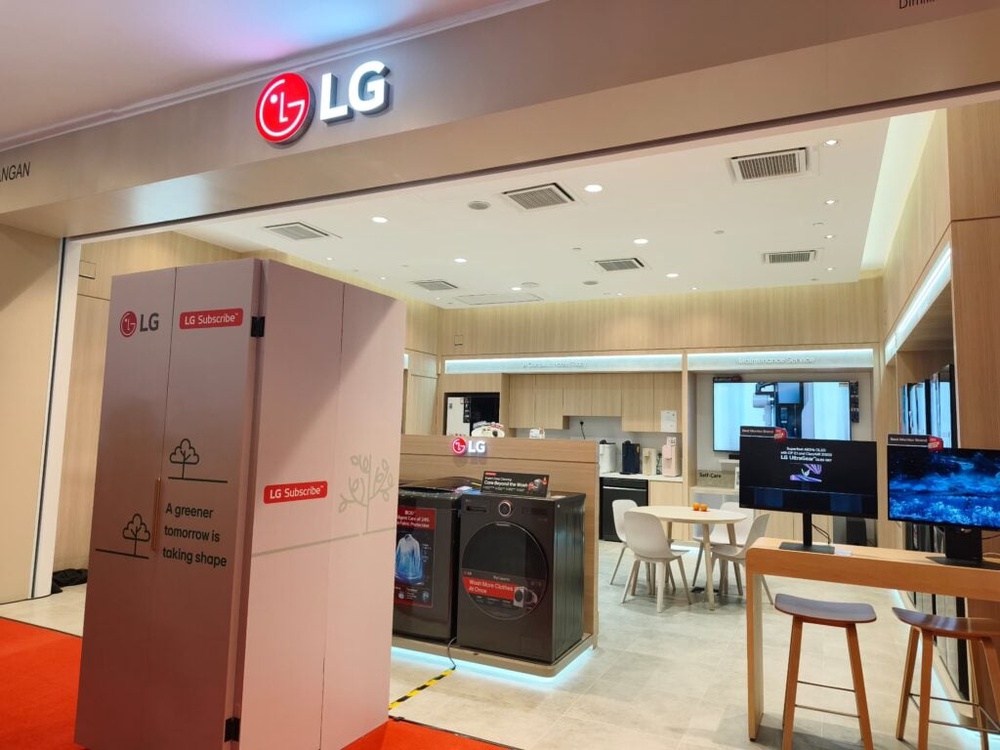 Image from: LG Subscribe opens 130th brand store, now Malaysia’s largest home appliance subscription retail network