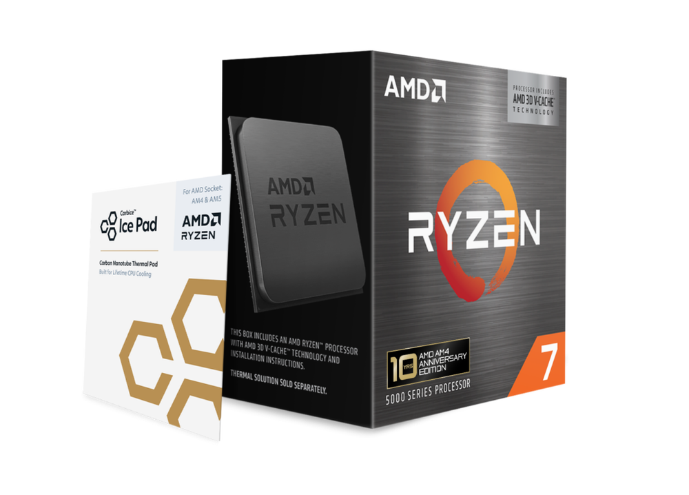 Image from: AMD Ryzen 7 5800X3D relaunched to celebrate 10 years of Socket AM4