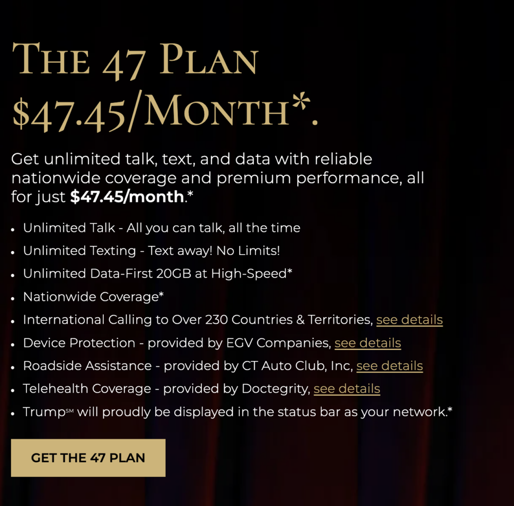 Image from: The Trump Mobile T1: Patriotism, Paint, and the Reality Behind the US$499 “American” Phone