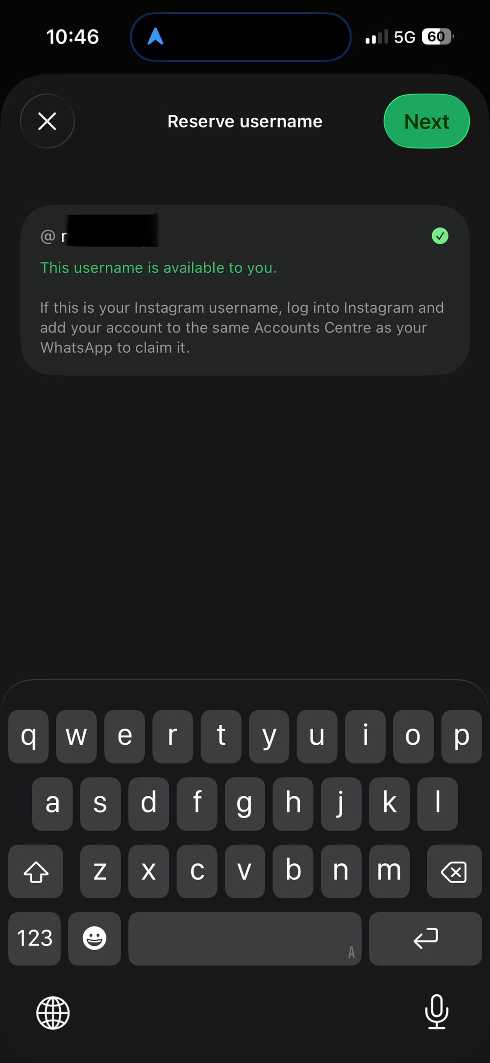 Image from: It’s time to reserve your username on WhatsApp