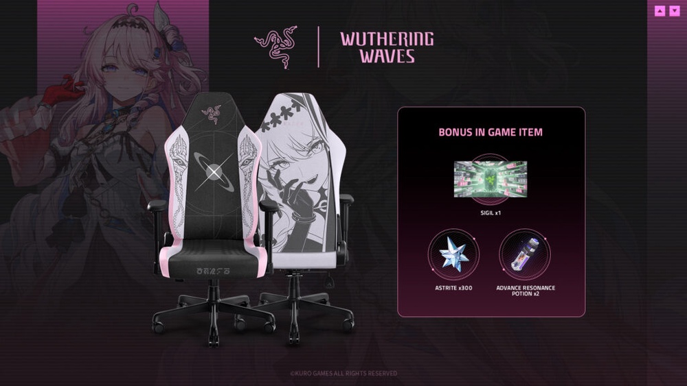 Image from: Razer x Wuthering Waves Collection announced, comes with bonus in-game items