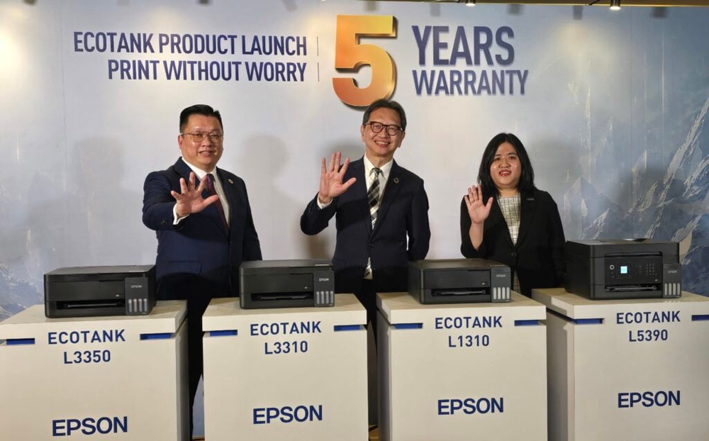 Image from: Epson launches next-gen EcoTank printers in Malaysia, shares vision for AI beyond hardware