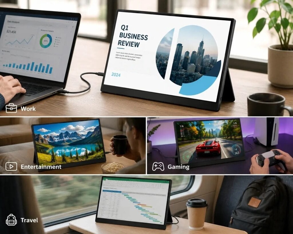 Image from: Acer PM191QE: 18.5″ FHD portable display capable of 100Hz refresh rate, priced at RM469