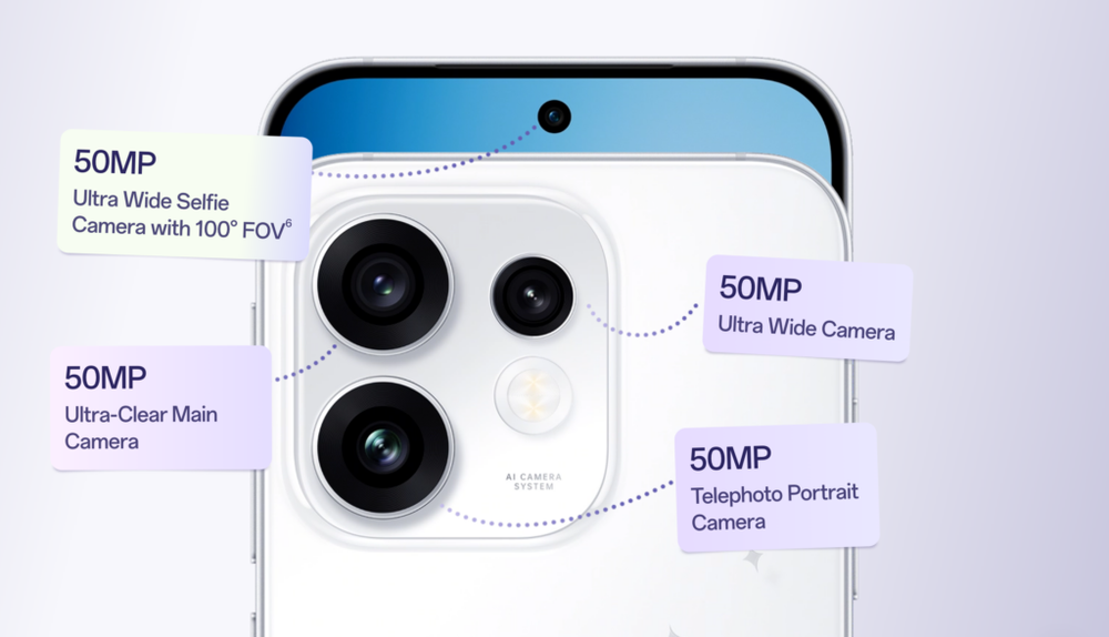 Image from: Oppo Reno 16: Snapdragon 7 Gen 4, four 50MP cameras and 6700mAh battery, from RM2,699