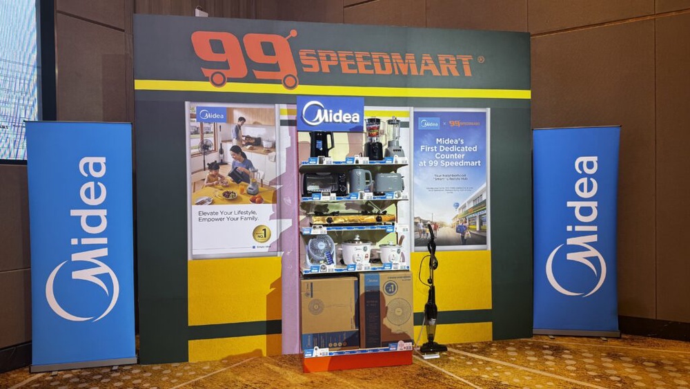 Image from: Malaysians can now buy Midea home appliances at 99 Speed Mart