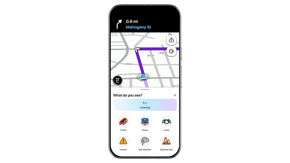 Image from: Waze gets motorcycle mode in Malaysia, personalised routes and AI-powered features