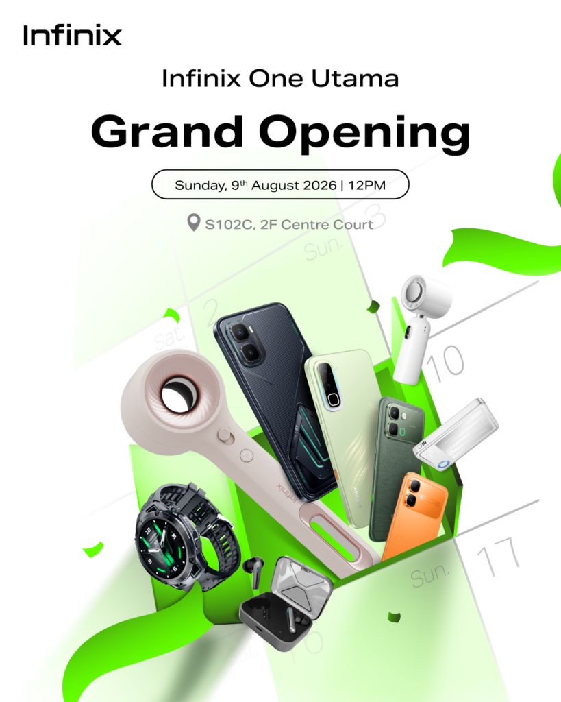 Image from: Infinix celebrates new store in 1 Utama with plenty of deals and discounts
