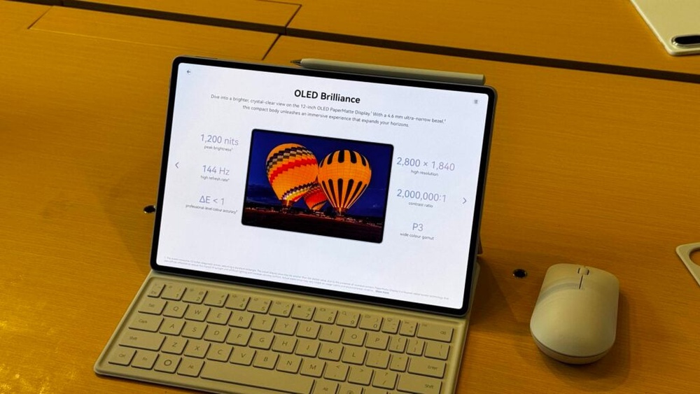 Image from: Huawei MatePad Air with ultra thin design, only 509g, priced at RM3,999