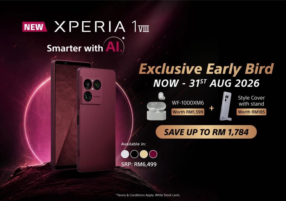 Image from: Sony Xperia 1 VIII now in Malaysia: Flagship smartphone with headphone jack for RM6,499