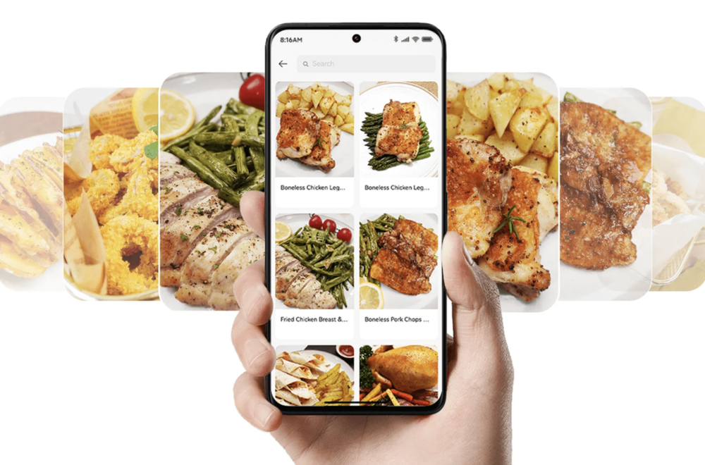 Image from: Xiaomi Smart Double Stack Air Fryer 12L: Dual stacked baskets, 100 smart recipes, from RM779