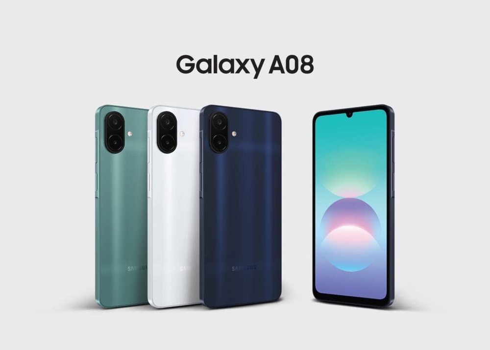 Image from: Samsung Galaxy A08: Powered by Helio G99+ with 6,000mAh battery, priced at RM899