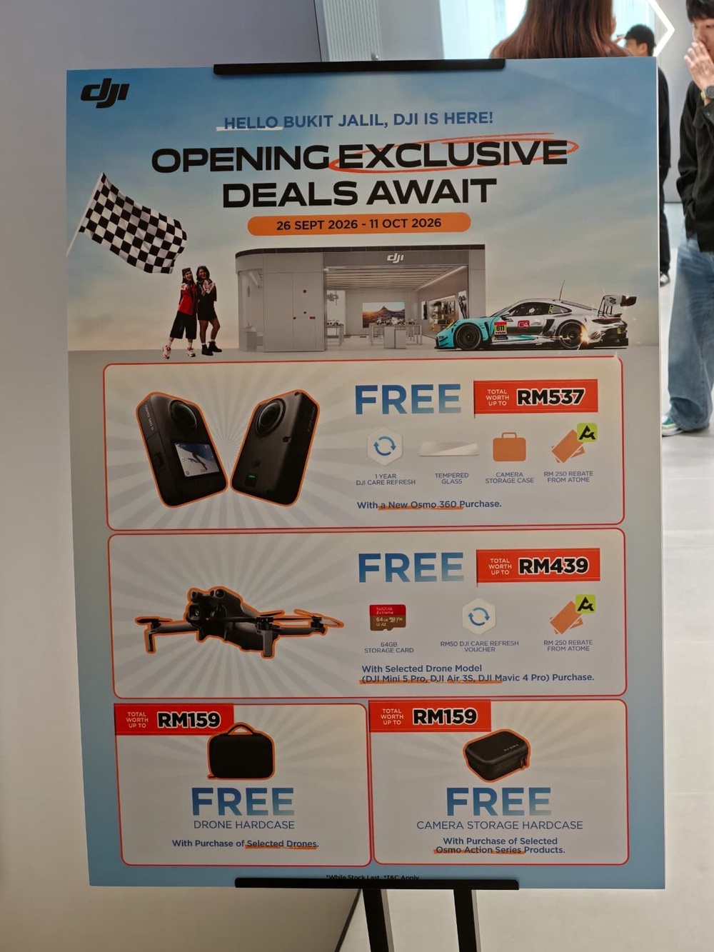 Image from: DJI opens new Concept Store at Pavilion Bukit Jalil with opening deals worth up to RM537