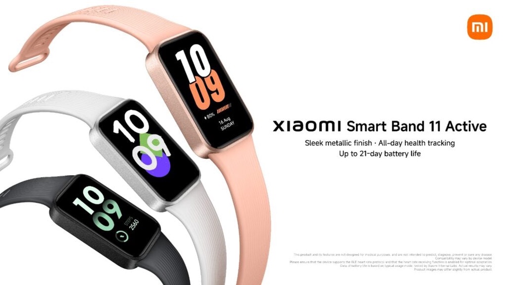 Image from: Xiaomi launches REDMI Watch 6 Active, Watch 6 Lite and Smart Band 11 Active in Malaysia, from RM119