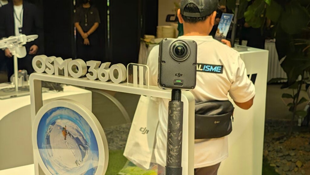 Image from: DJI Osmo 360 II Malaysia: 8K60FPS, 360° imaging with 1″ sensor, from RM2,189