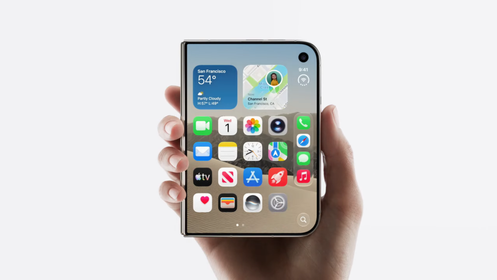 Image from: iPhone Duo: Apple’s first foldable is finally here