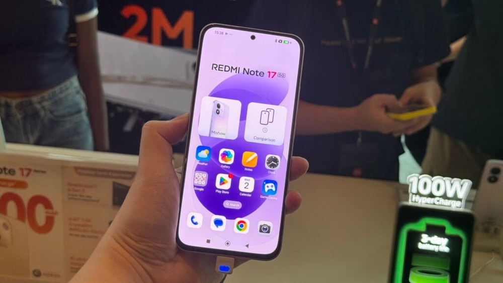 Image from: REDMI Note 17 and Note 17 5G: 6.99″ AMOLED display with 7700mAh battery, from RM849