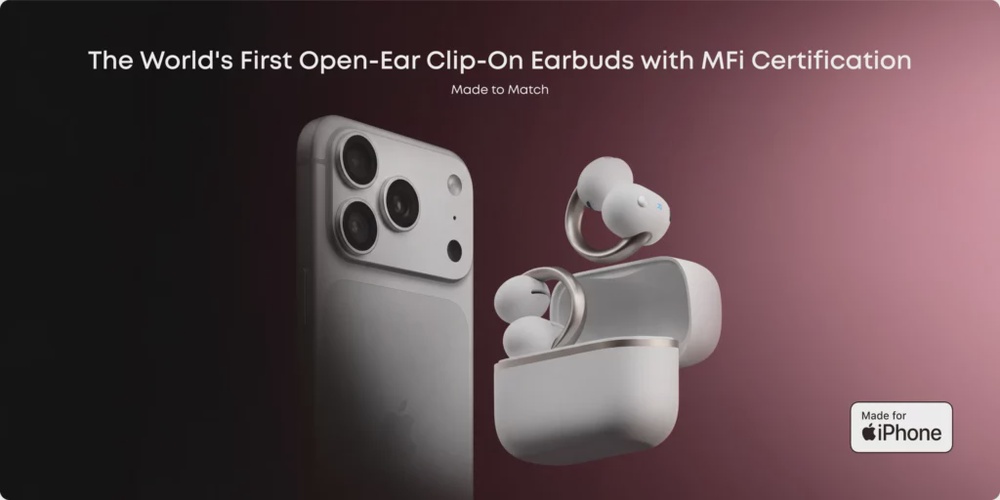 Image from: Anker Soundcore AeroClip 2: Six-sensor voice pickup and up to 32 hours of battery life, priced at RM729