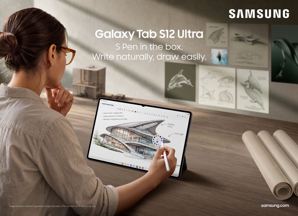 Image from: Samsung Galaxy Tab S12 Ultra and Tab S12+: Powerful productivity tablets, from RM4,999