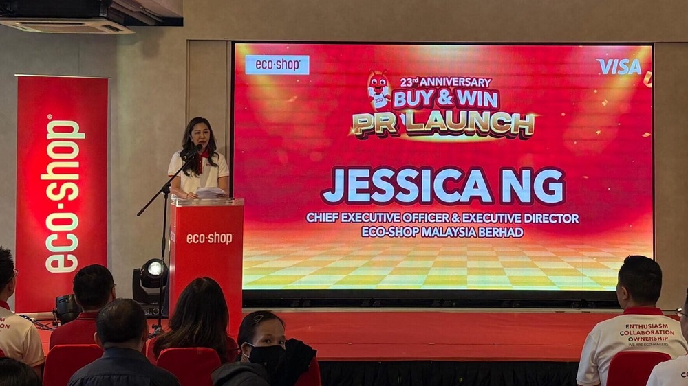 Image from: Eco-Shop 23rd anniversary: Spend RM35 to win a Proton X70 and other prizes worth RM250,000