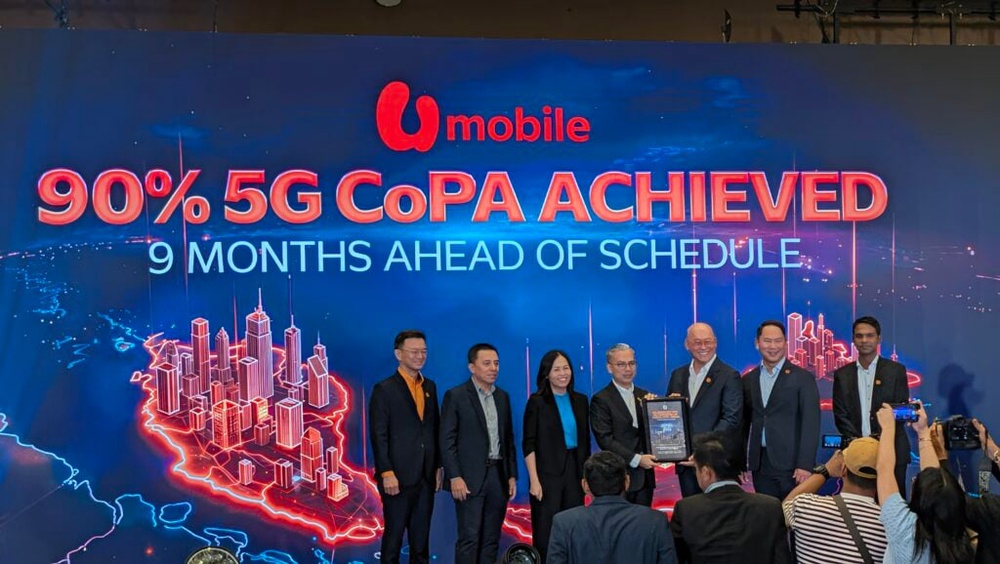 Image from: U Mobile’s Ultra 5G network hits 90% nationwide 5G coverage, 9 months ahead of schedule