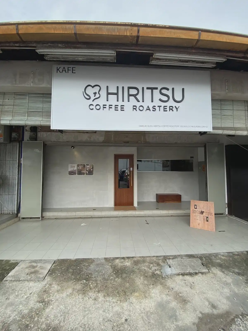 Hiritsu Coffee Roastery Taman Melodies Johor Bahru specialty coffee
