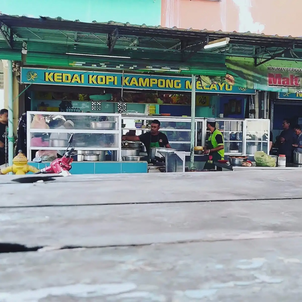Nasi Kandar Kampung Melayu Air Itam Penang curry gravy