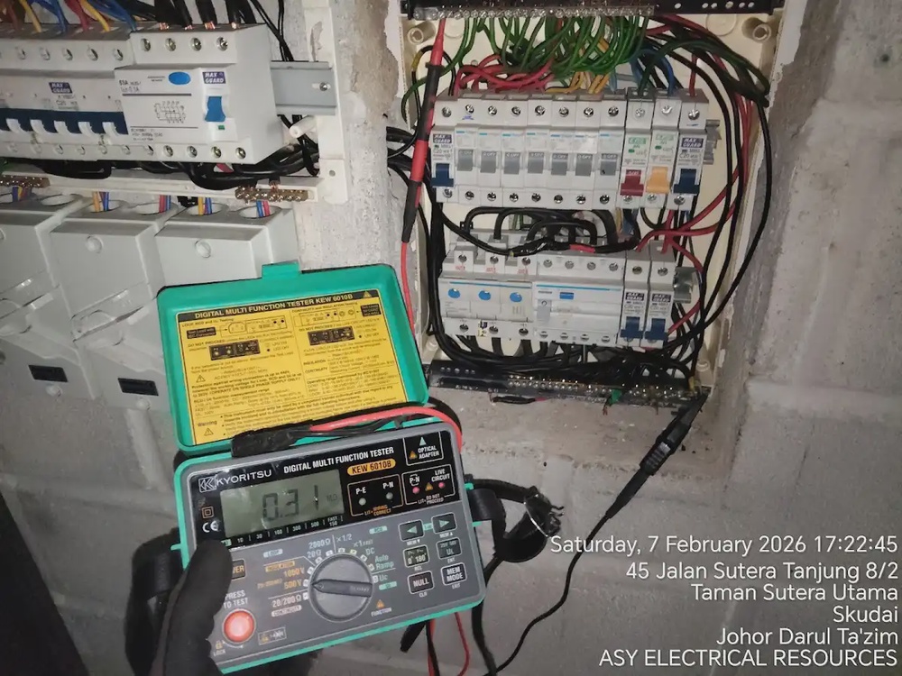 ASY Advanced Systems Yonder electrician and plumber Taman Johor Jaya Johor Bahru