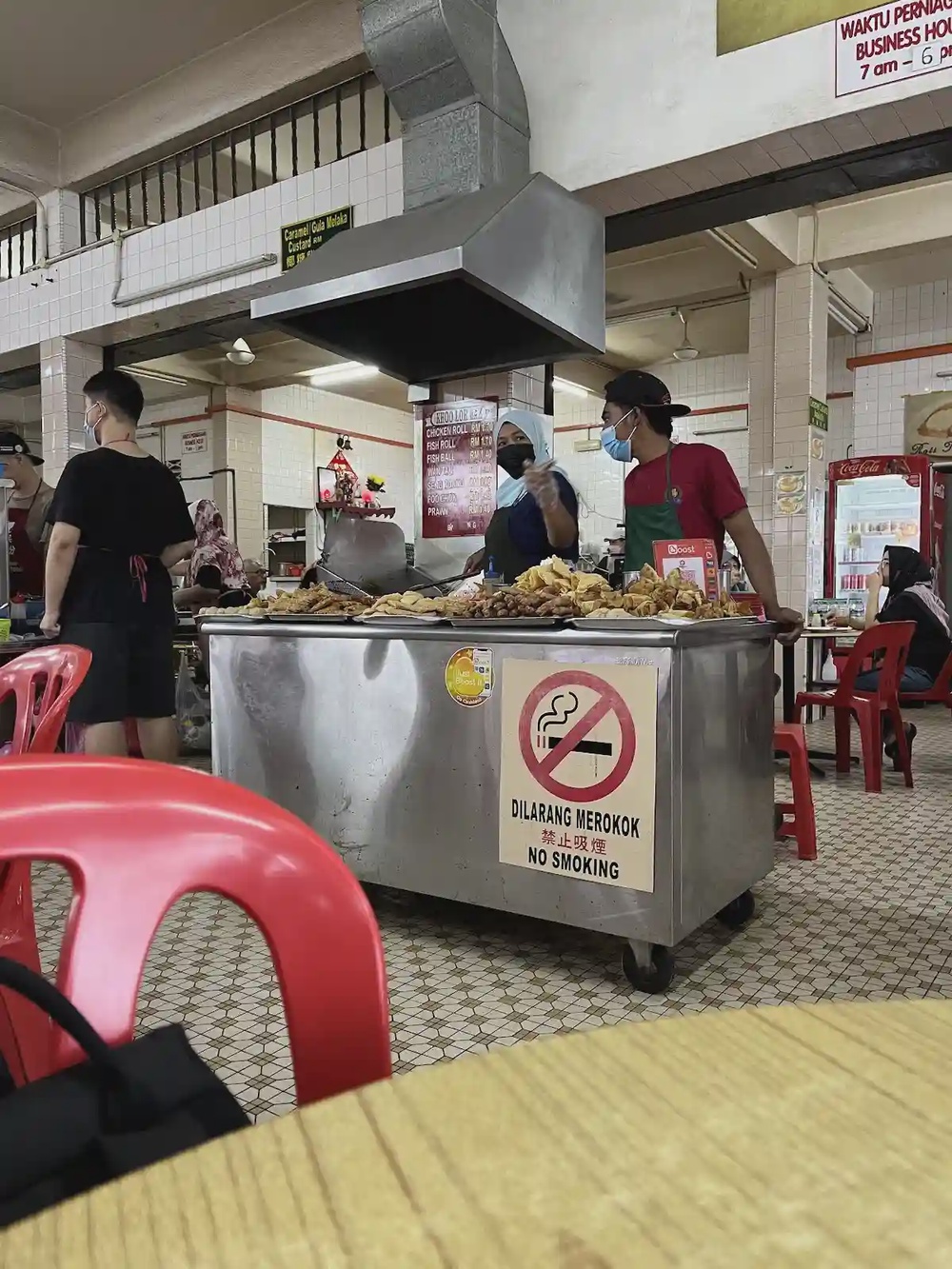 Restoran New Hollywood Ipoh Canning dim sum kopitiam breakfast