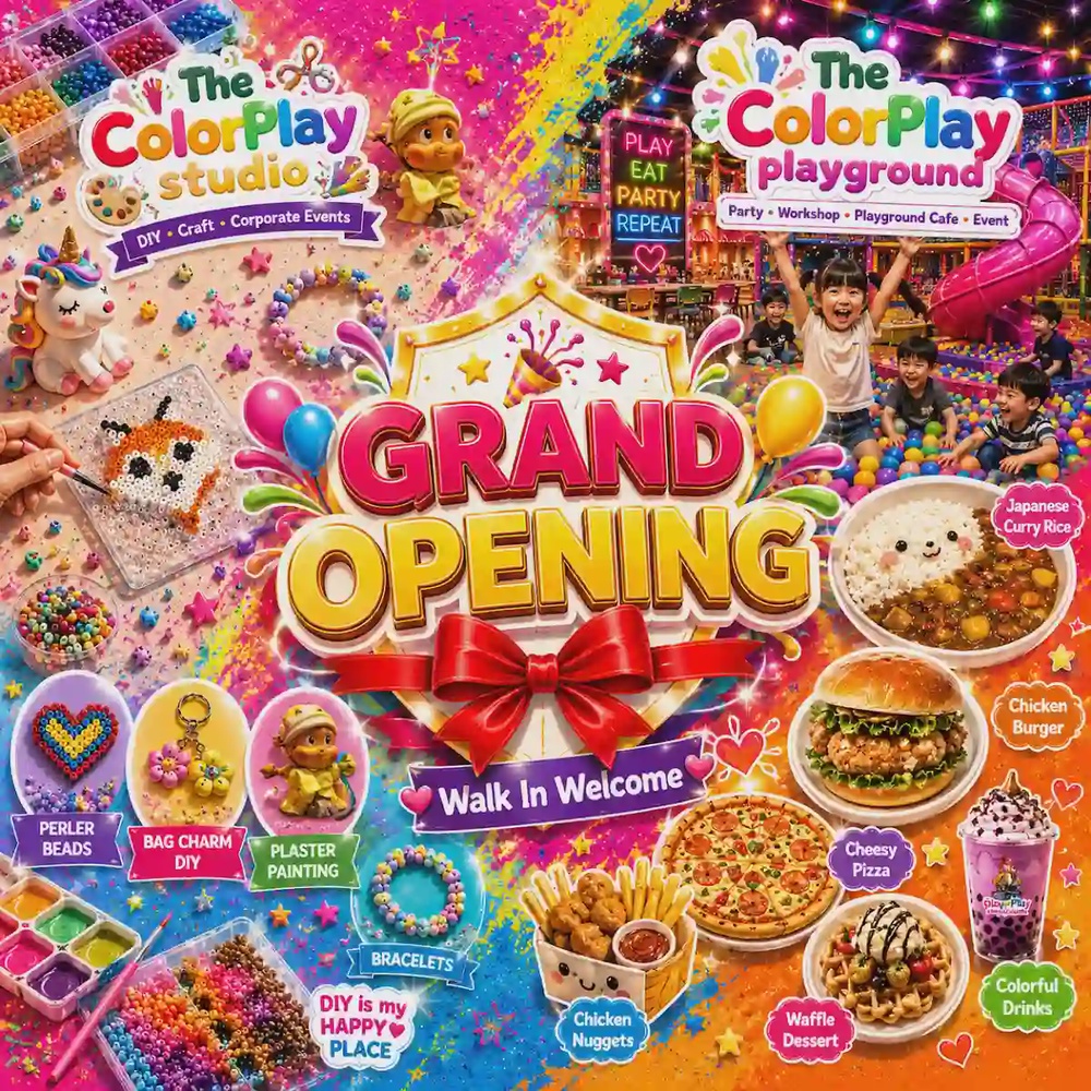 The ColorPlay Playground Taman Daya Johor Bahru indoor kids play area