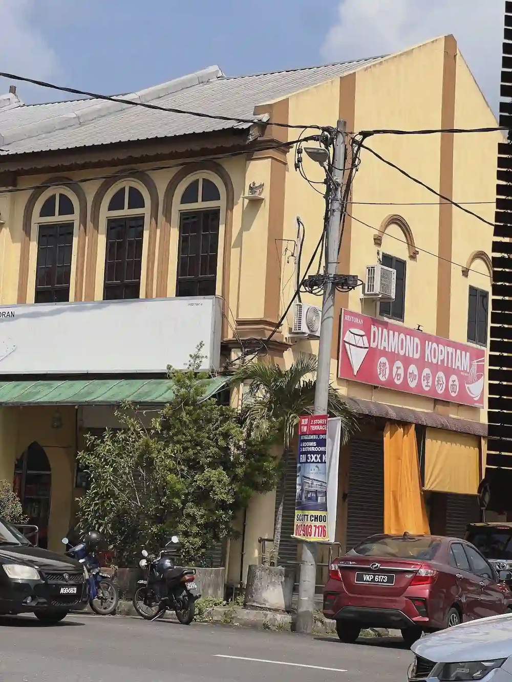 Diamond Kopitiam curry noodle and yong tau foo Menglembu Ipoh