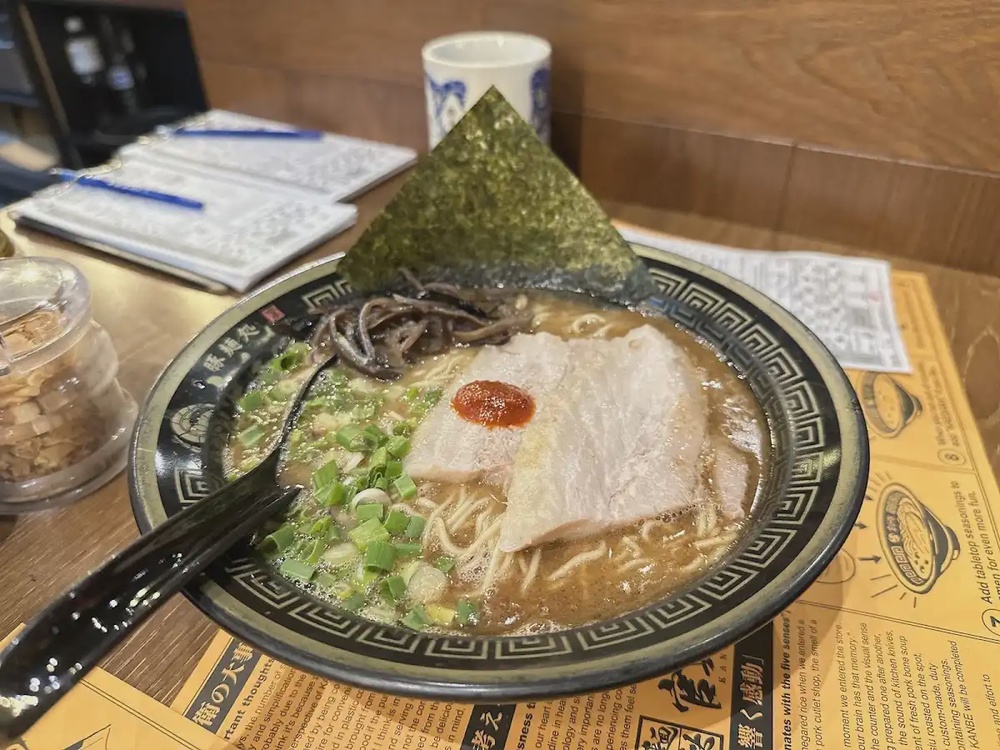 Kanbe Ramen 163 Retail Park Mont Kiara Kuala Lumpur ramen bowl