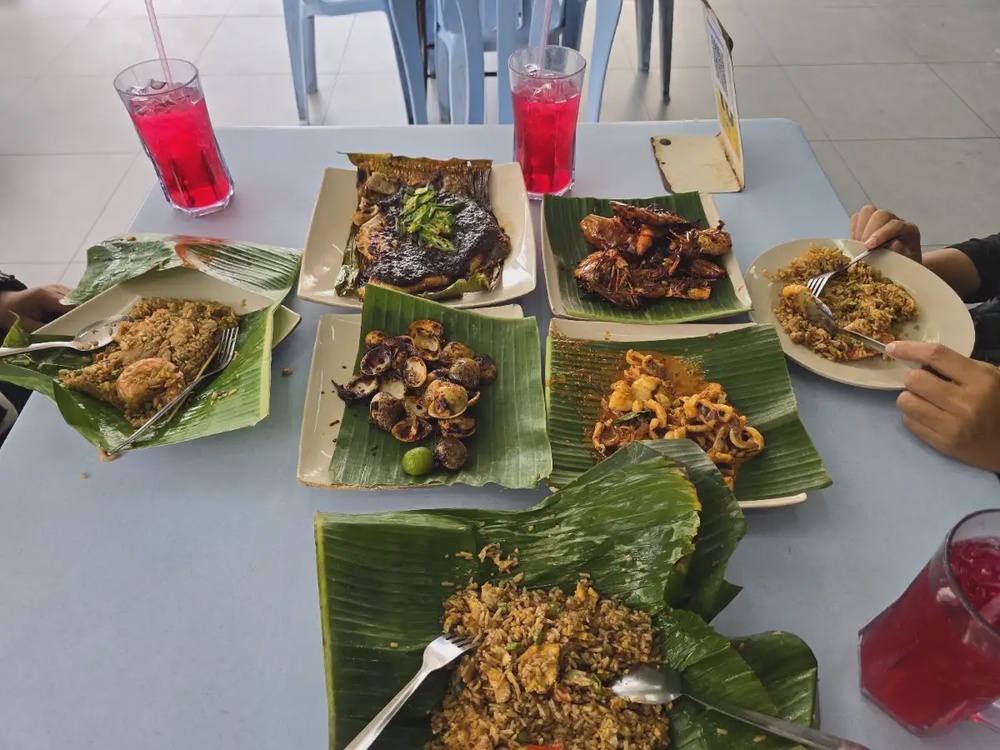 Modern Fishing Restaurant Stulang Laut Johor Bahru live seafood