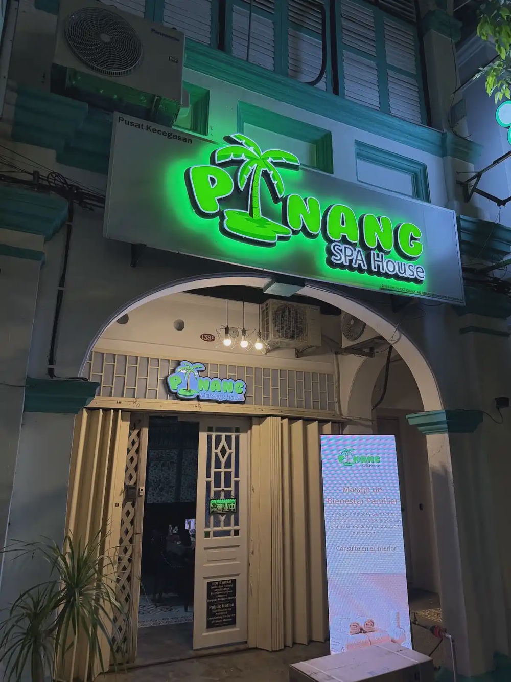 Pinang Spa House Lebuh Noordin George Town Penang massage