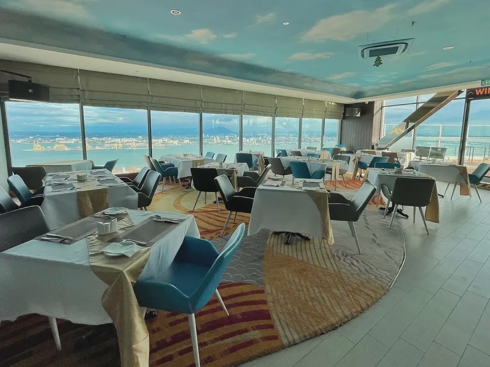 Top View Restaurant Lounge Komtar Level 68 George Town Penang