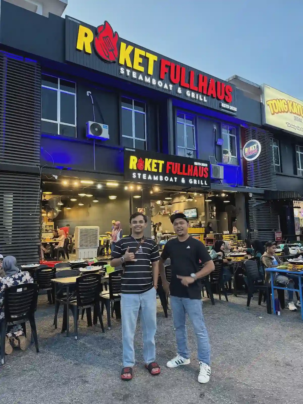 Roket Fullhaus Steamboat and Grill buffet Bayan Lepas Penang all you can eat
