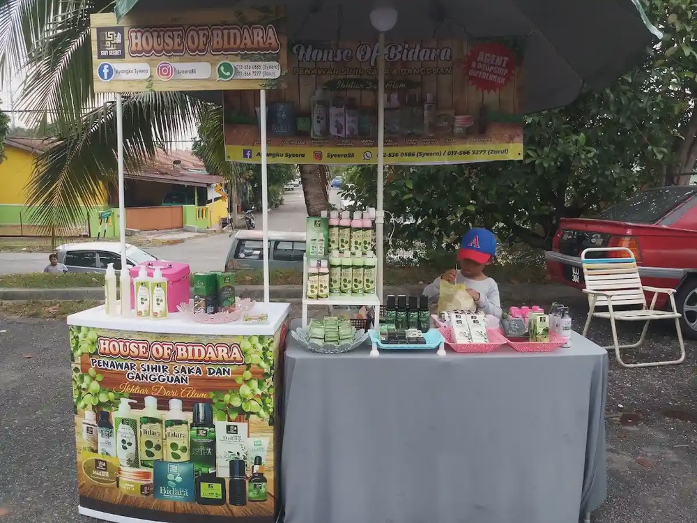 Pasar Malam Taman Bercham Raya Ipoh Saturday night market
