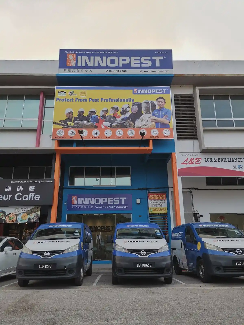 Innopest Butterworth Pest Control Company Taman Carissa Villa Penang