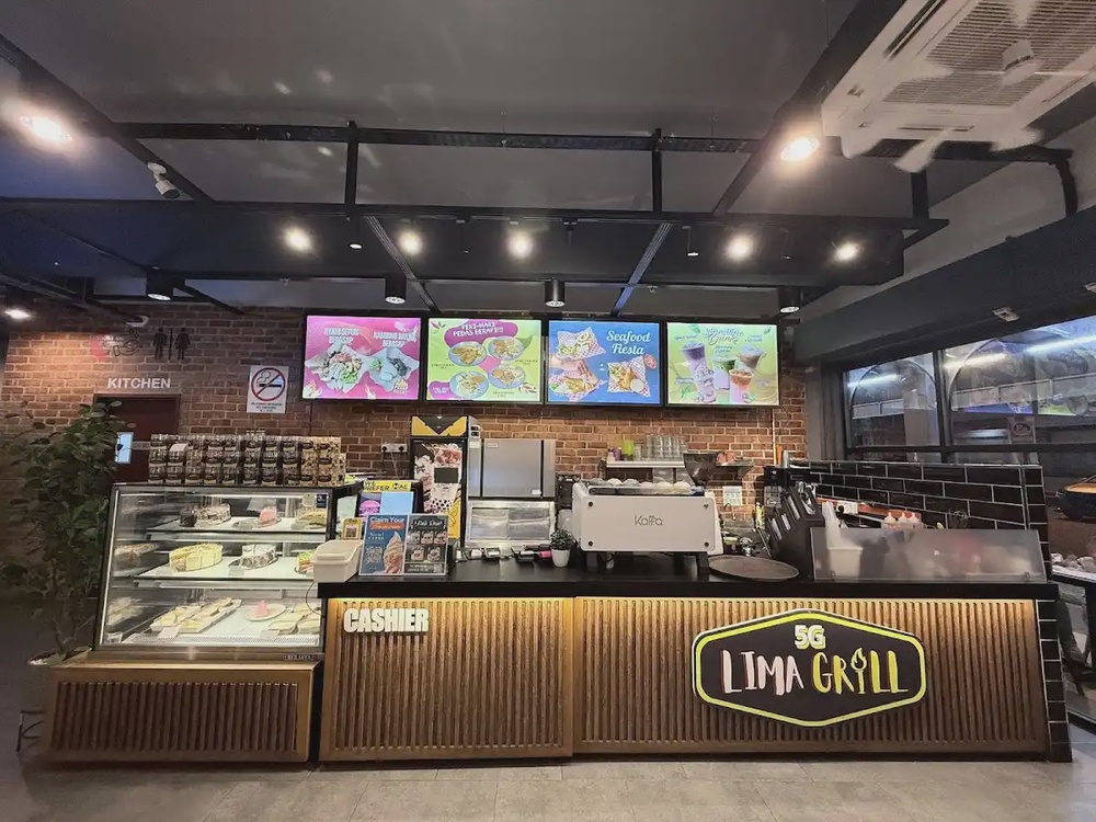 Lima Grill Cafe Ipoh Falim western pizza