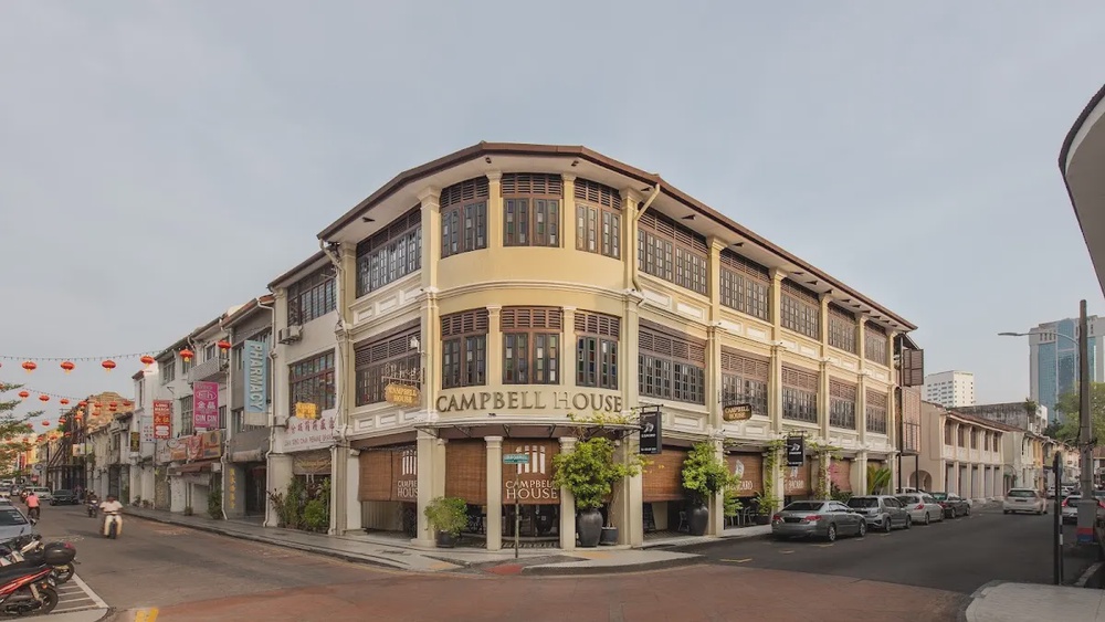 Campbell House Penang boutique heritage homestay George Town