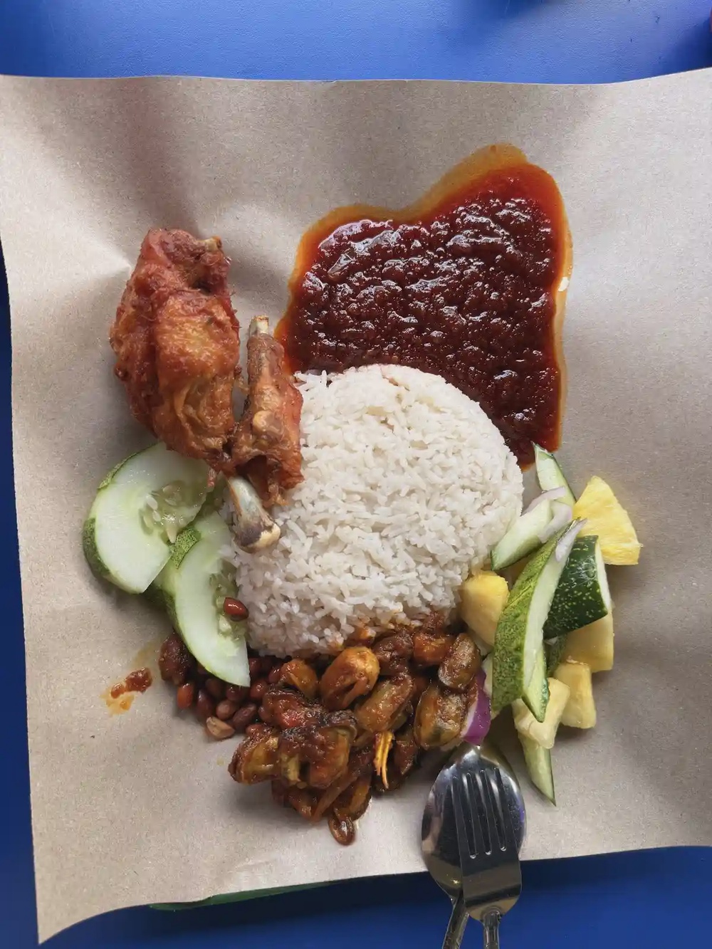 Coconut Milk Cafe nasi lemak Adda Heights Johor Bahru