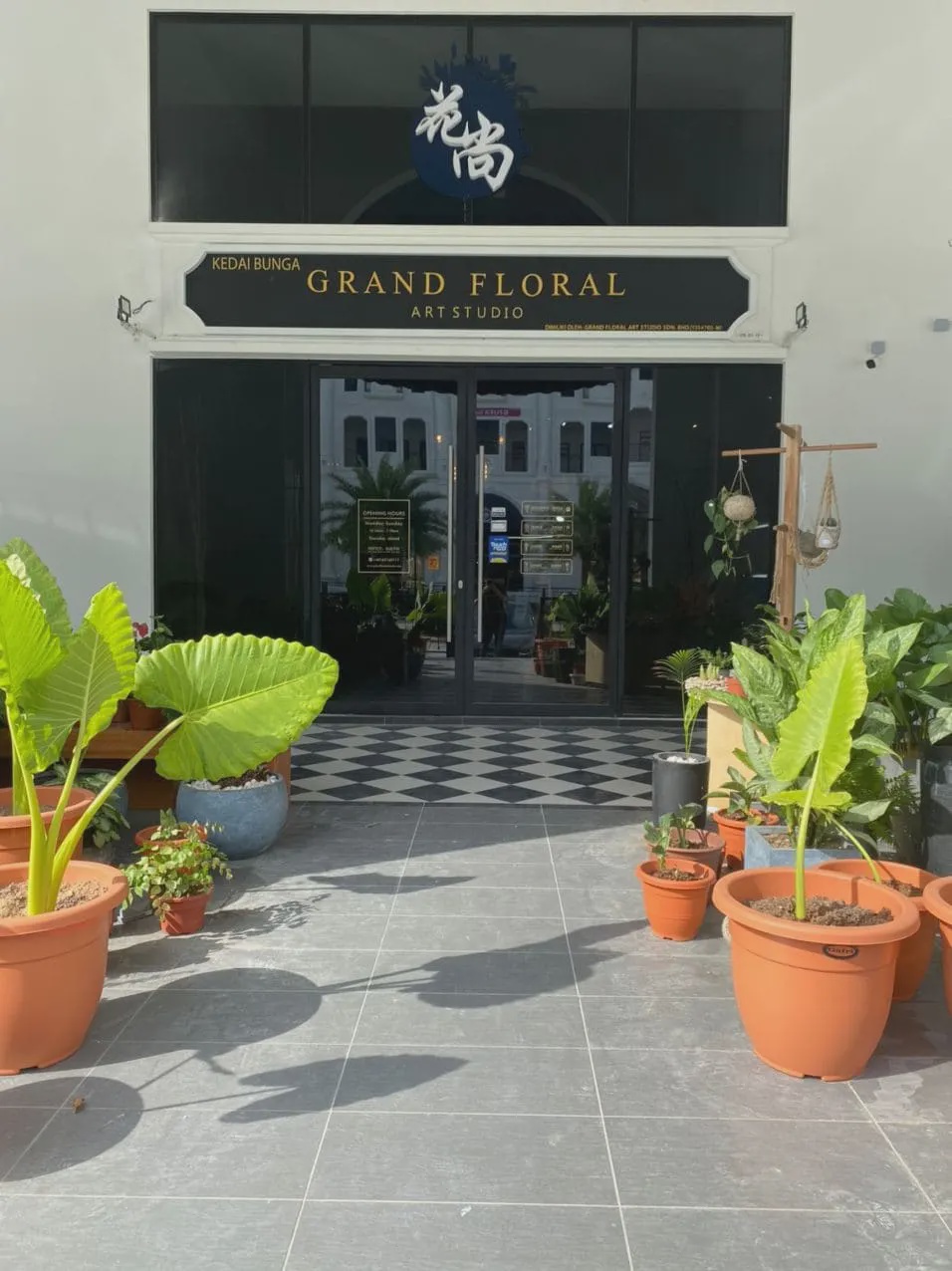 Grand Floral Art Studio Eco Palladium Johor Bahru floral design