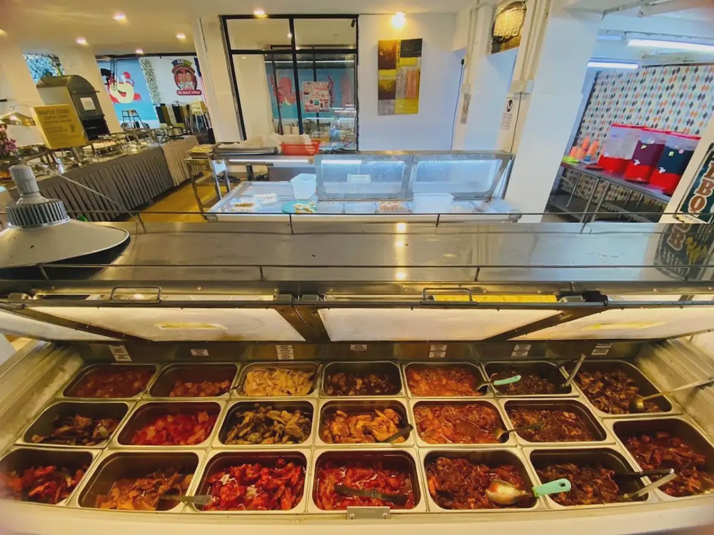 Penang Steamboat and Grill Gurney Drive buffet dinner casual supper