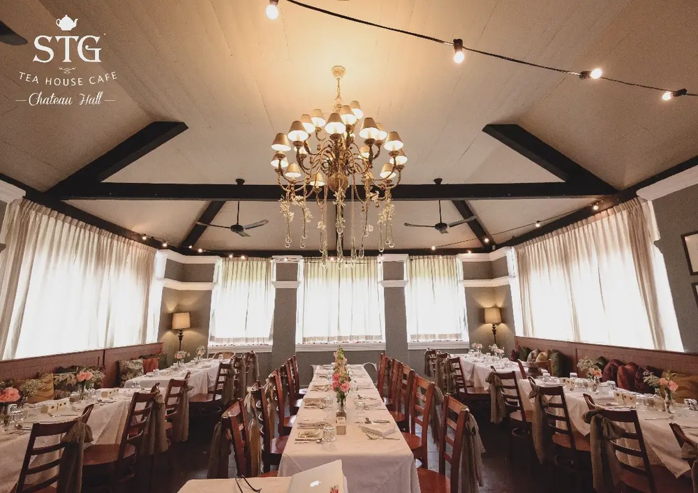 STG Tea House Cafe Ipoh mansion western fusion food garden