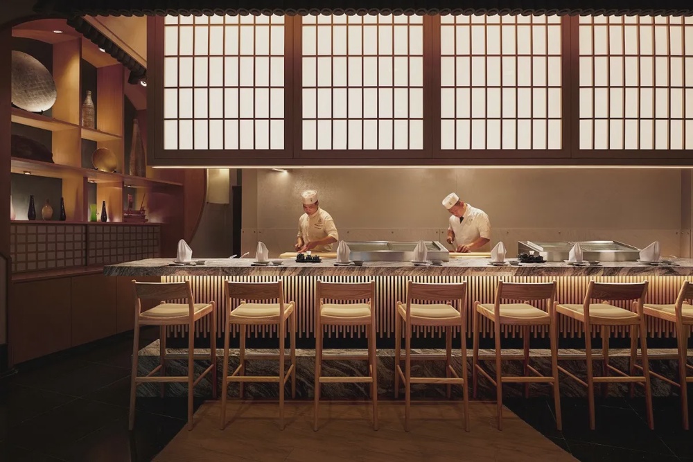 Iketeru Hilton Kuala Lumpur sushi counter fine dining Japanese