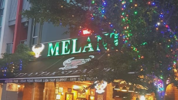 Melantak Steak Hub Klebang Melaka charcoal grilled steak