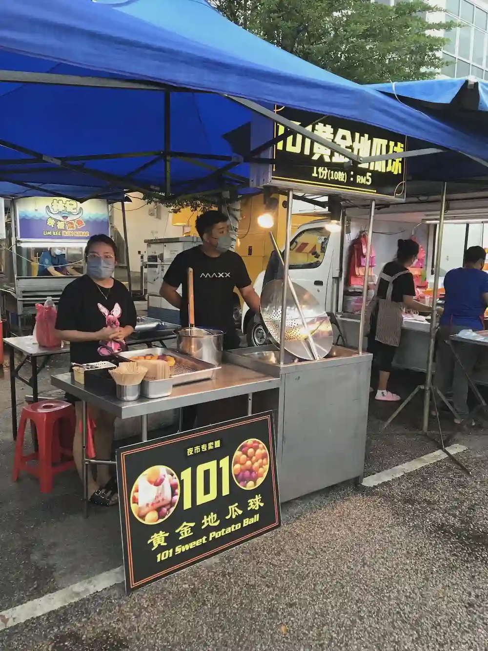 Permas Sunday night market Bandar Baru Permas Jaya Johor Bahru