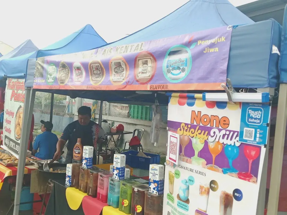 Pasar Malam Sri Serdang Seri Kembangan Selangor evening market