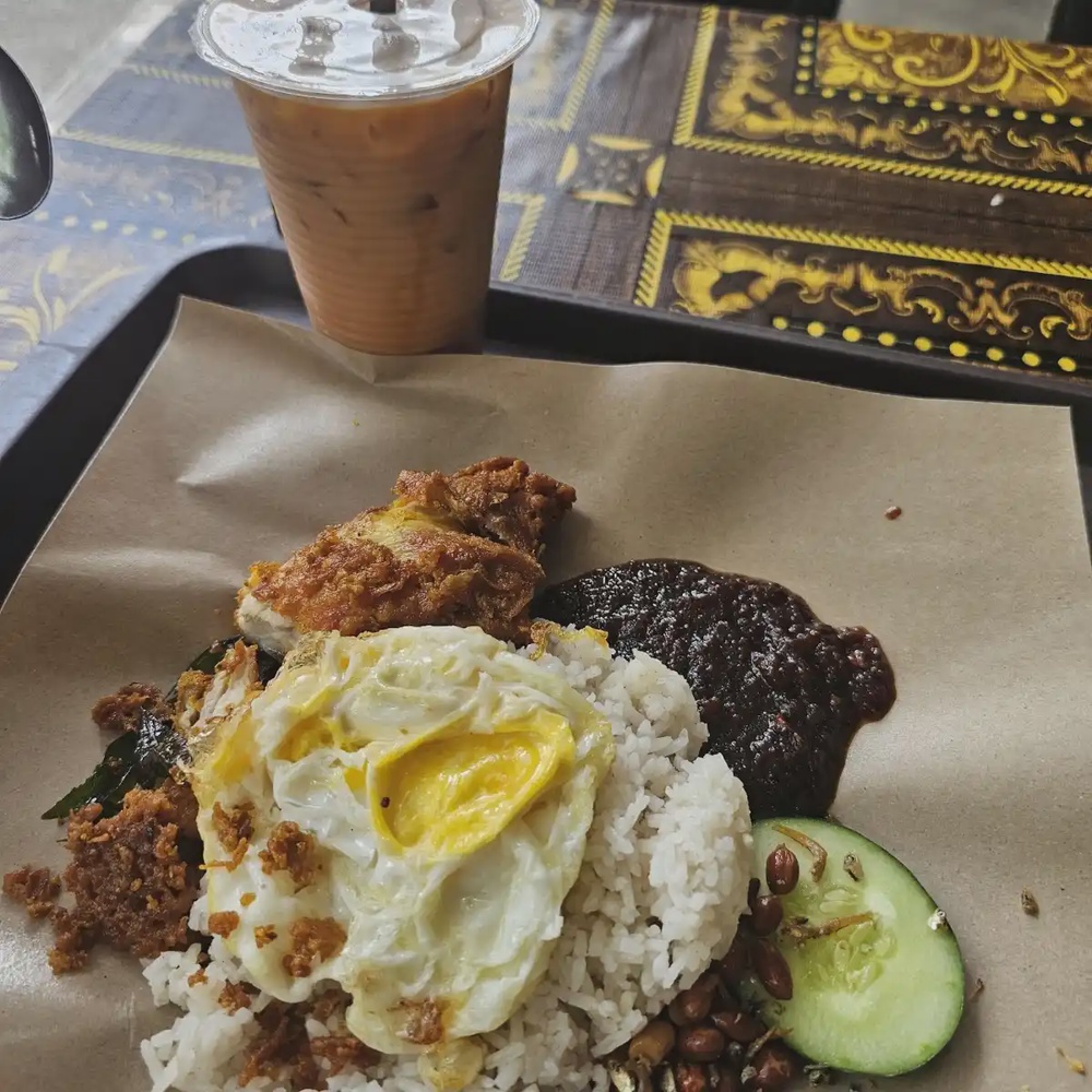 Alang Tunggal Nasi Lemak Ayam Goreng Berempah Pusat Bandar Johor Bahru