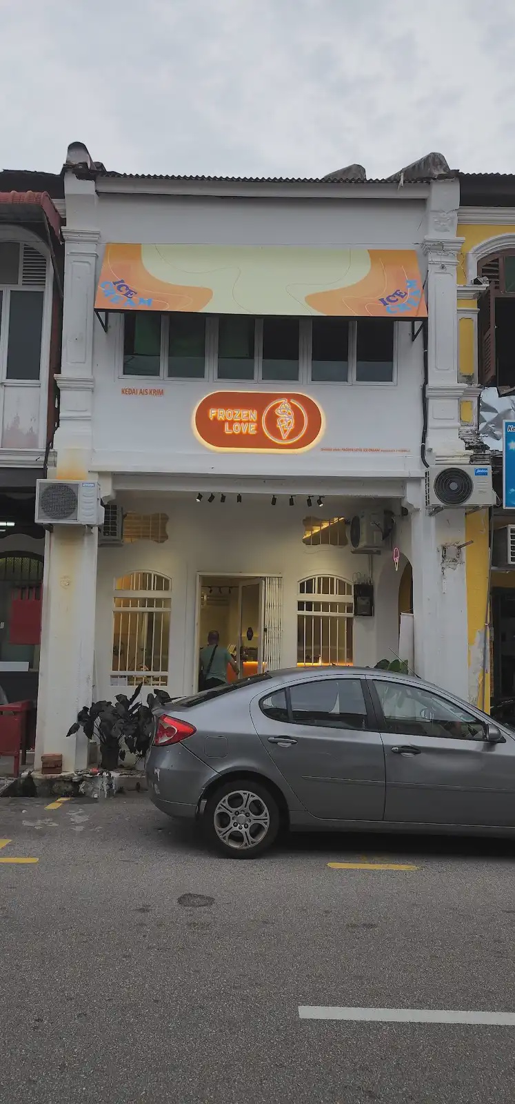 Frozen Love Ice Cream Kampong Malabar George Town Penang homemade