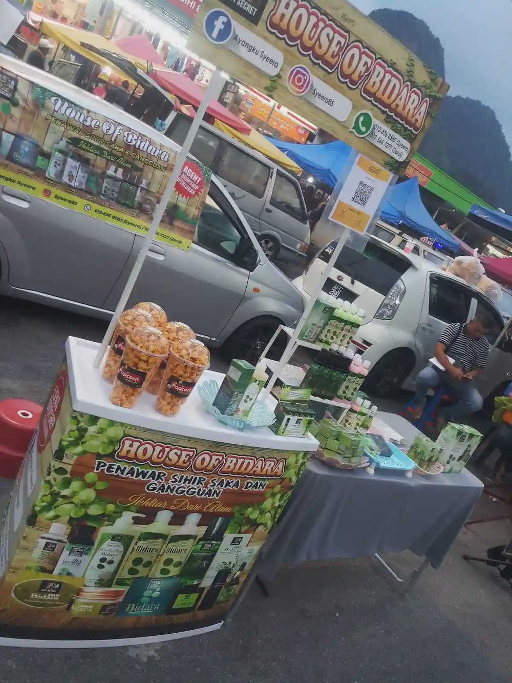 Pasar Malam Taman Perpaduan Ulu Kinta Ipoh neighbourhood night market